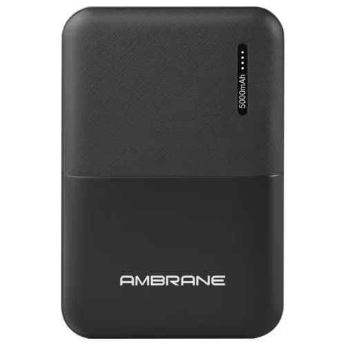 Ambrane Polymer Power Bank 5000 mAh